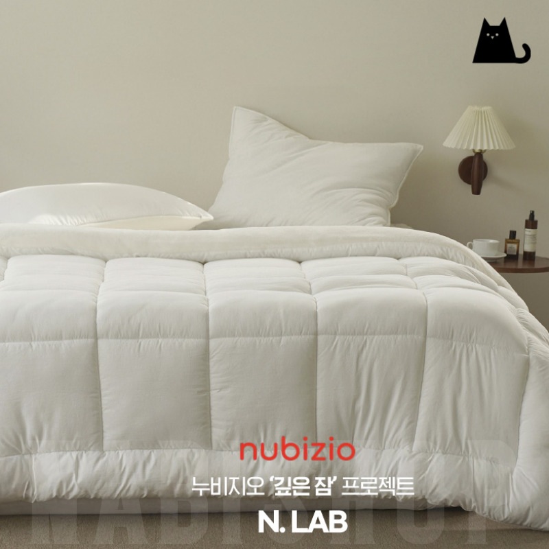 【韓国の布団】ヌビジオスルル アレルギーケア 自家発熱 マイクロファイバー 冬用掛け布団 寝具セット/SS, 8colors+ギフト(枕カバー) 9,321円