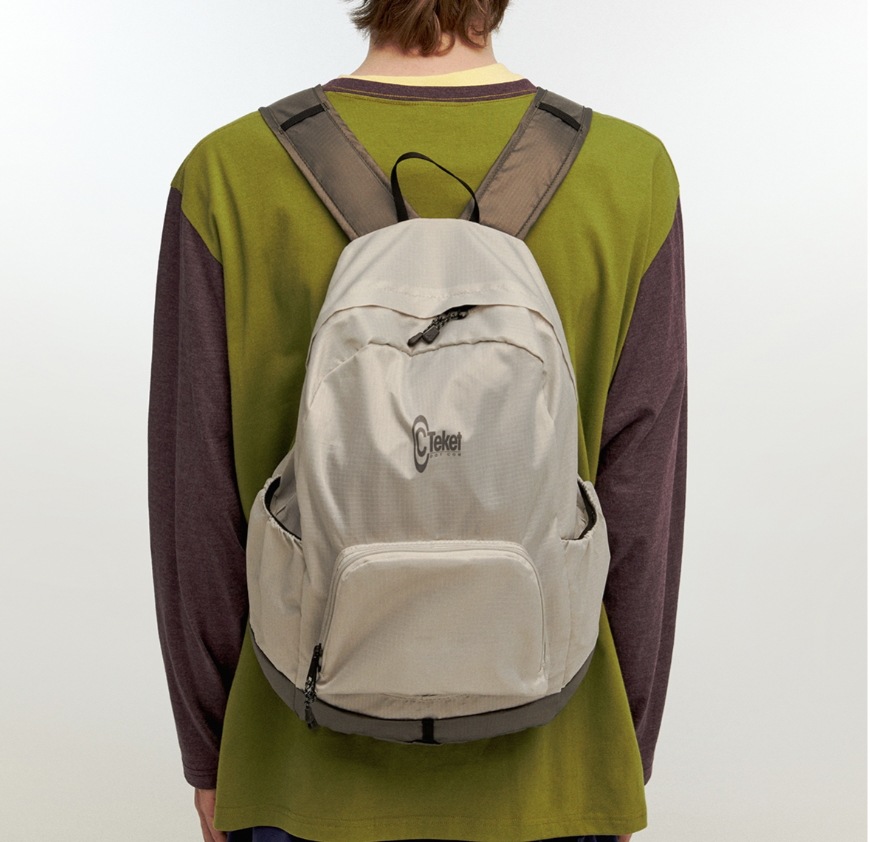 テケット Back Bag Gray