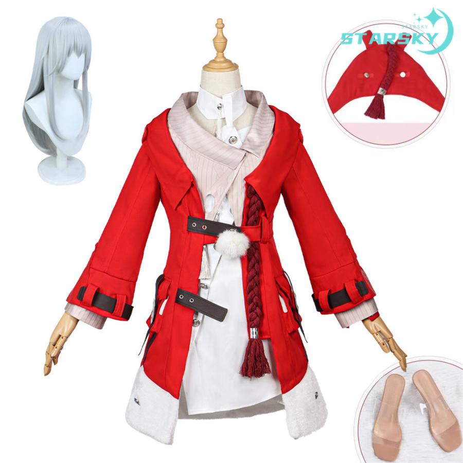 ２点で11o円OFF！【本日限定】崩壊：スターレイルグッズ Clara クラーラ　風　コスプレ衣装　コスチューム　服　コスプレ靴　ウィッグ追加可能 　ハロウィン