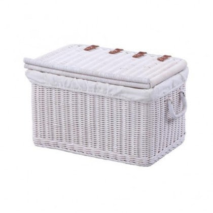 ラタン蓋付きバスケット Mサイズ GK520MWW