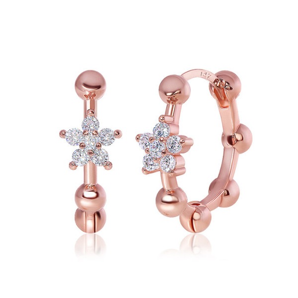 ルーブル パリ 14k ゴールドポロ フラワー ワンタッチリング
