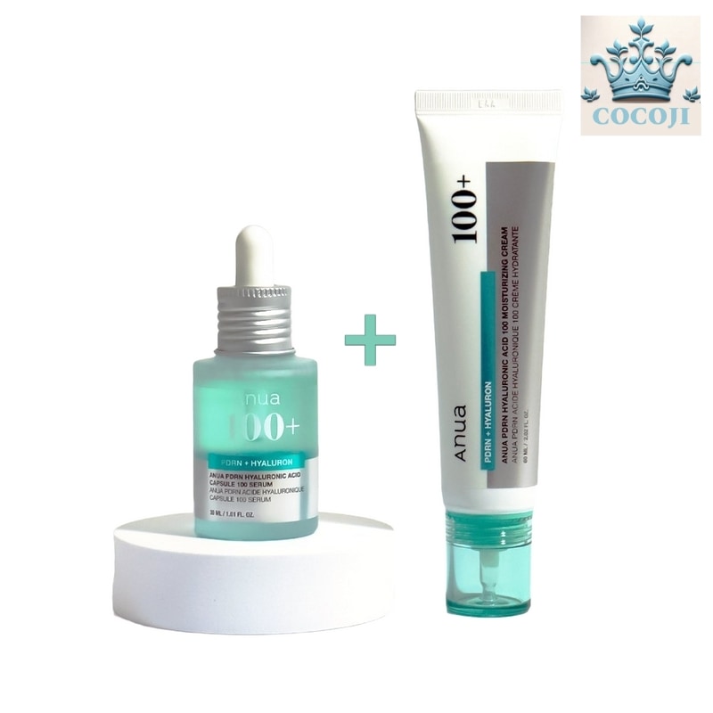 PDRNピジアルエンヒアルロン酸カプセル100セラム30ml+ピジアルエンヒアルロン酸100水分クリーム60mlセット