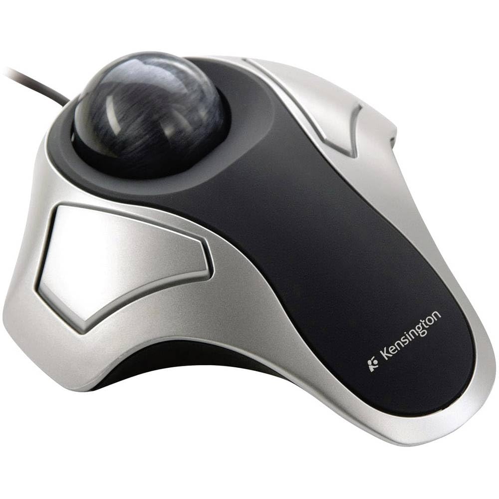 Kensington TRACKBALL - OPTICAL - 2 - CABLE - BLACK by Kensington