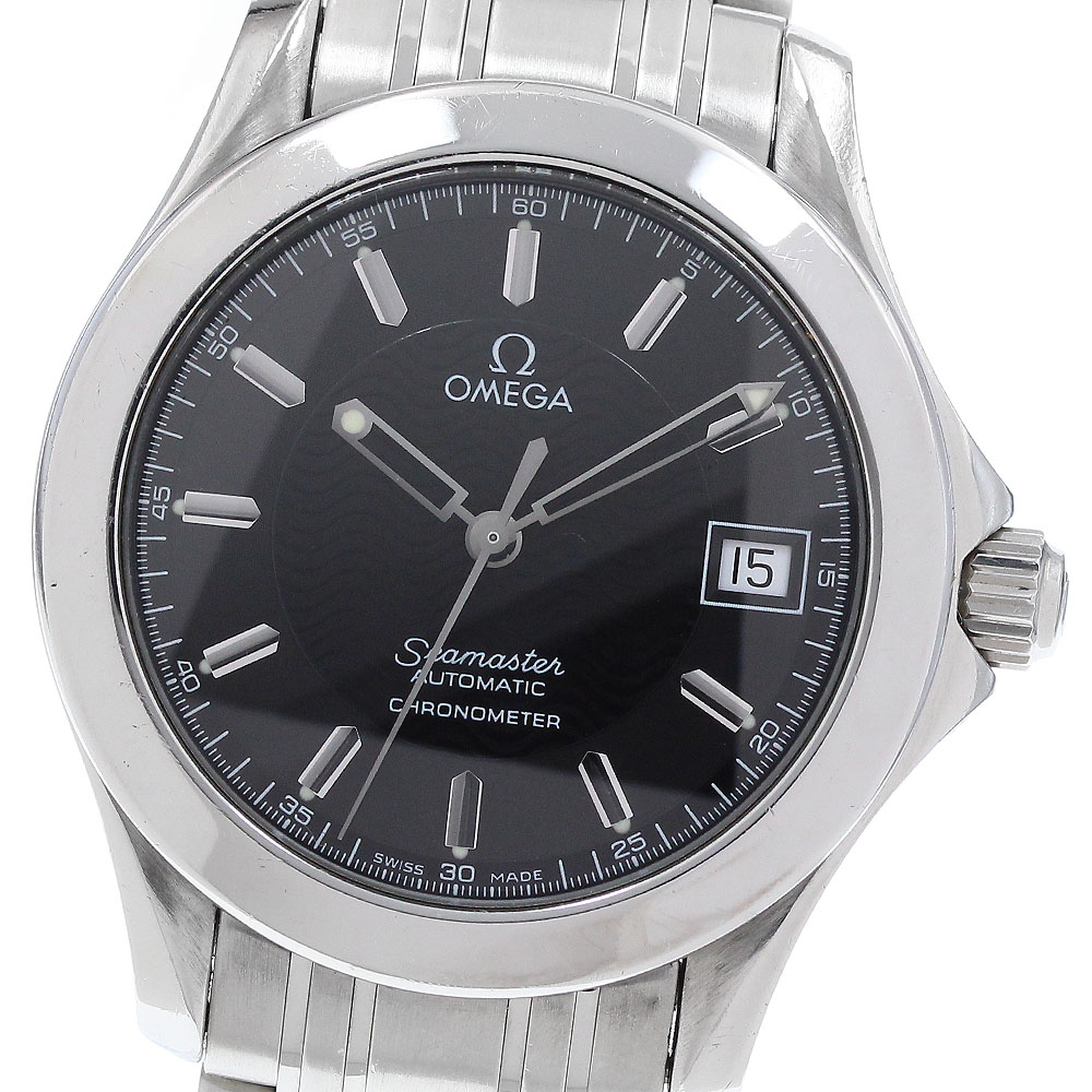 オメガ OMEGA 2501.51 シーマスター120m 50周年記念モデル デイト 自動巻き メンズ _916006【中古】