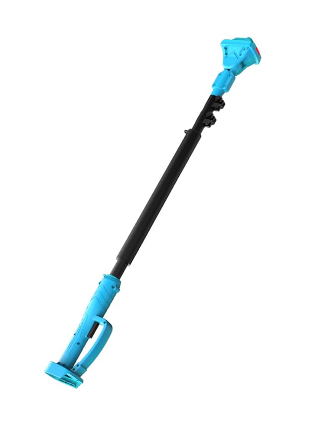 コードレス剪定鋏用延長ポール（2.5Mアルミ） - マキタ18Vバッテリー対応180回転可能庭の枝や木の剪定に最適