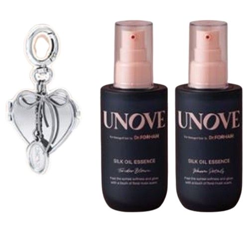 [1+1][ミラーキーリング付] シルクオイルエッセンス ウォームペタル 70ml