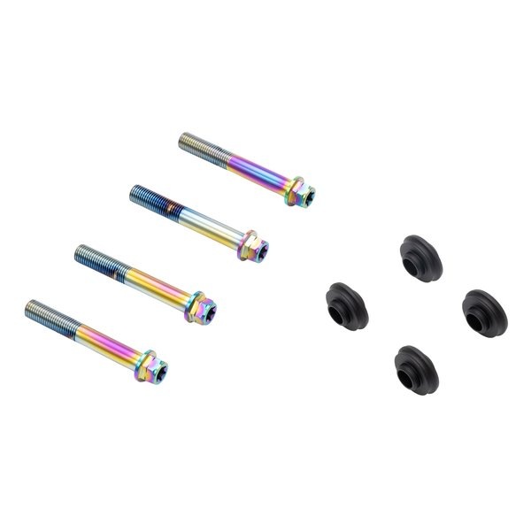 オフセットカラーマウントボルトセット 適合キャリパーB フランジ六角 チタン色 CBY-06BFT 11,599円