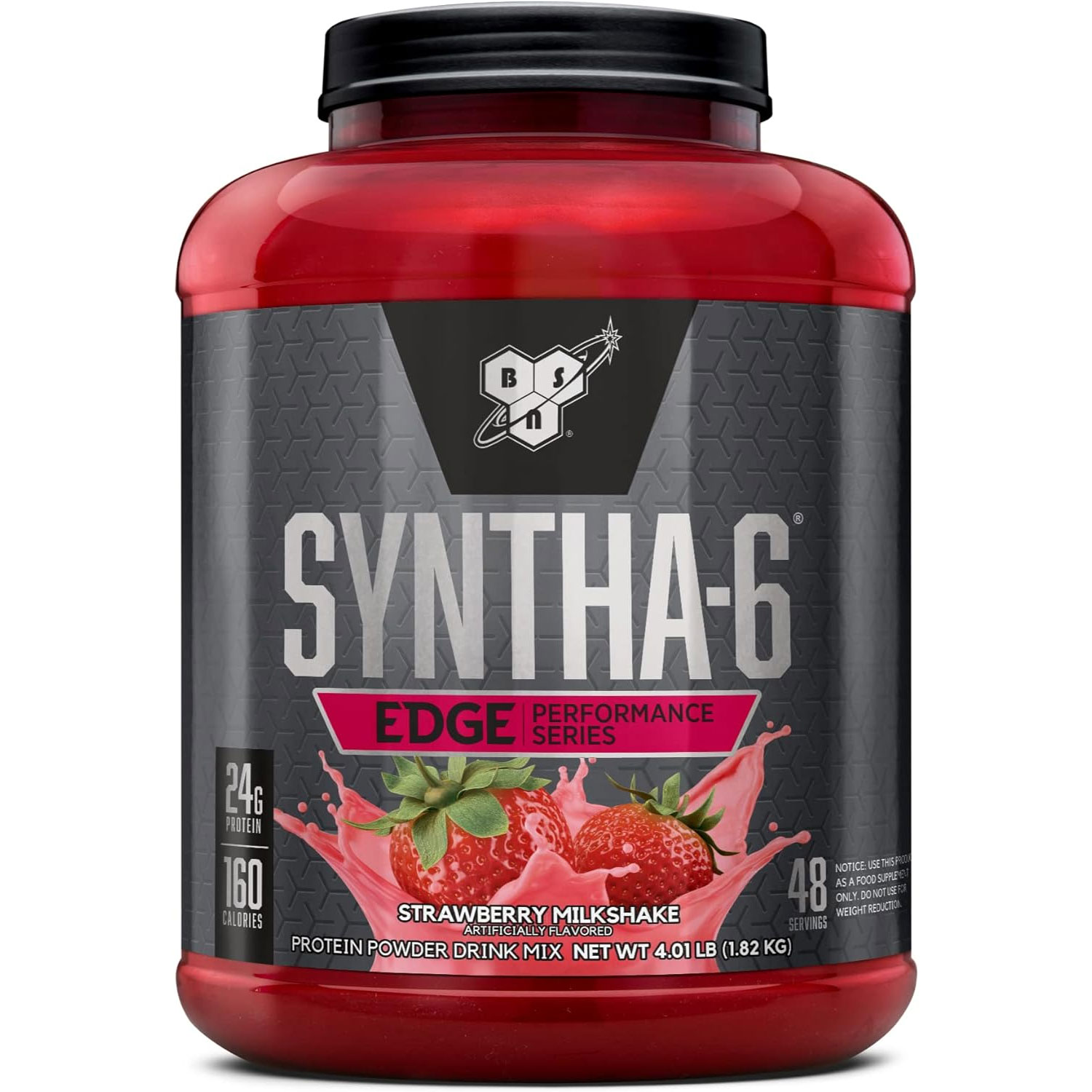 BSN Syntha-6 Edge, Strawberry Shake, 48 Servings 海外直送品