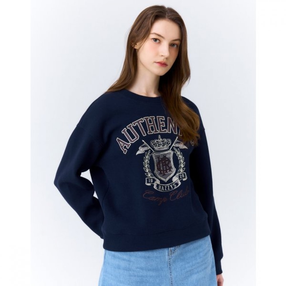 [24SS] [追加セール] [100% コットン] ネイビーベース HSTS4B202N2