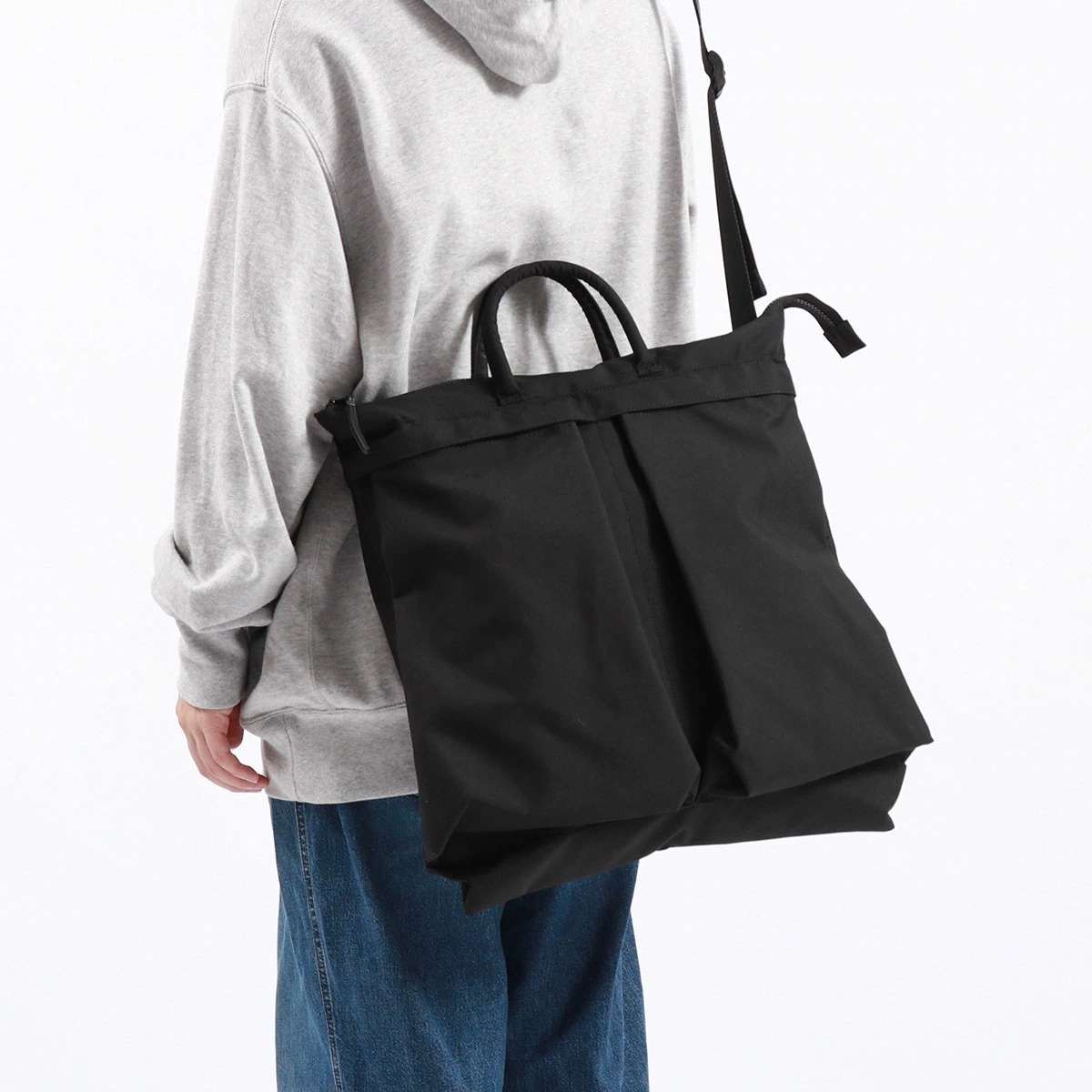 ショルダーバッグ GRECO - ZERO DAYCOLORS ヘルメットバッグ 2WAY 肩掛け ナイロン B4 A4 大容量 カジュアル 負担軽減 メンズ レディース 1035