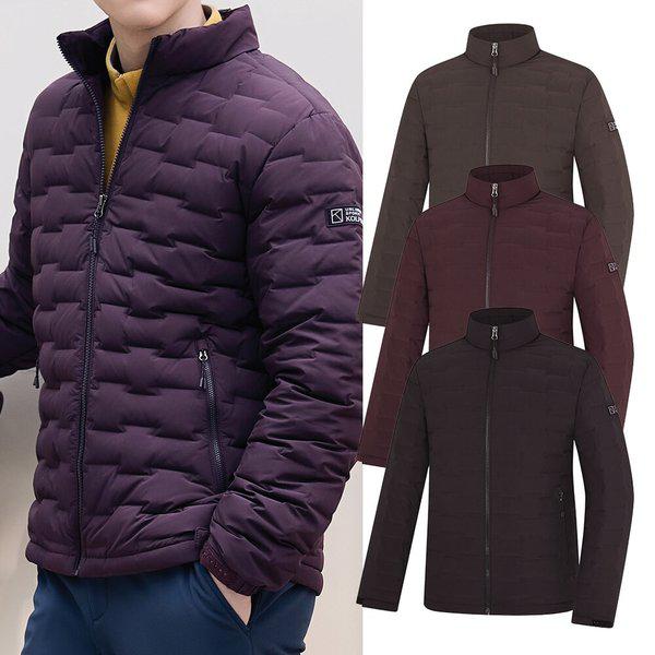 男性用冬軽量チューブグースダウンジャケットフォークス（男性）KUJ6820M