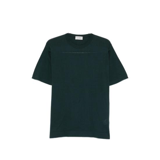 JOHN SMEDLEY Men Tops LORCA RAINF GREEN