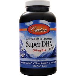 CARLSON社　スーパーDHA ジェムス 180ソフトジェルカプセル