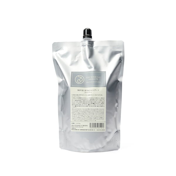 生ミネラルシャンプー　詰め替え Qoo10] 詰替え用SBCP生ミネラルシャンプー＋