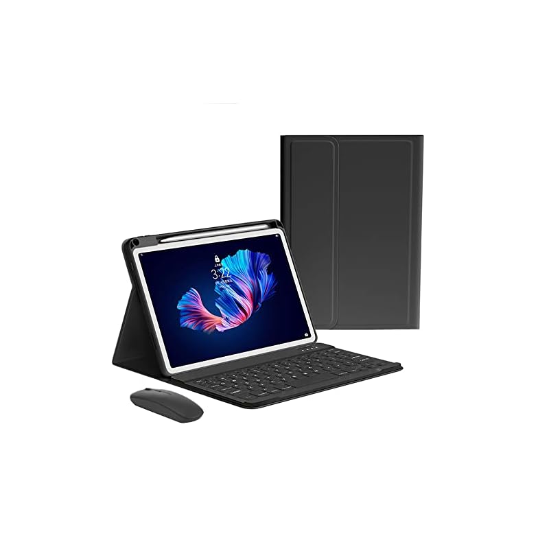 iPad Air5 Air4 キーボードケース ワイヤレス マウス付き 2022 iPad Pro 11 第4/3/2/1世代 キーボード カバー Apple Pencil 収納 充電対応 取り外し可