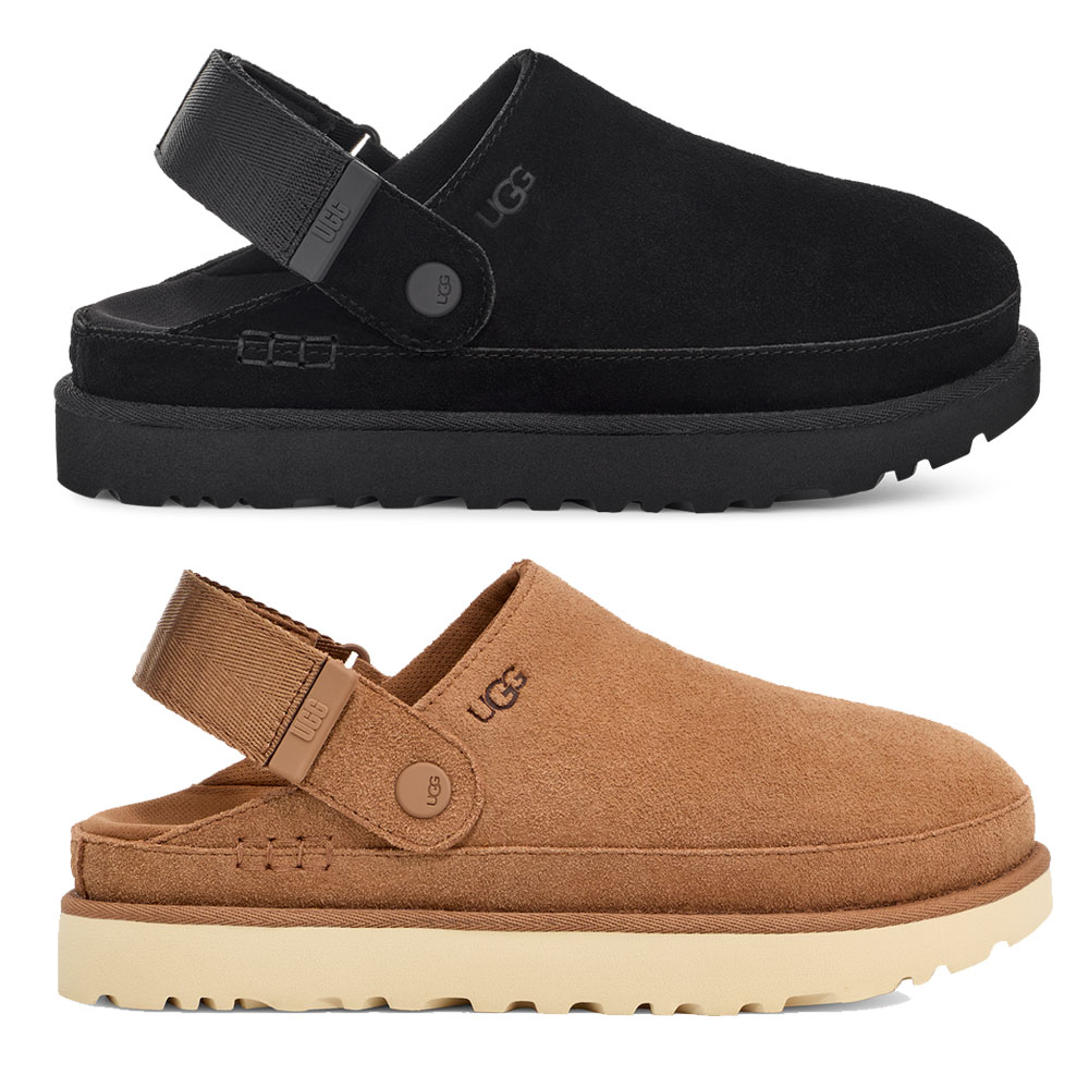 ゴールデンスター クロッグ 1138252 GOLDENSTAR CLOG アグ レディース スリッポン ムートン シープスキン 防寒 定番 部屋 スエード 【並行輸入品】