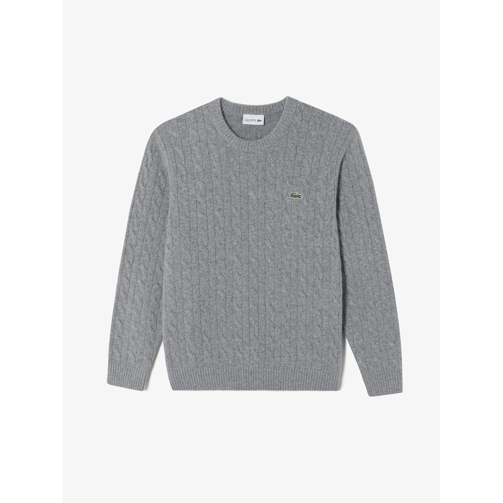 LACOSTE オスケーブルプルオーバー AH716E-54N UWC Q2NAH716E-54NUWC