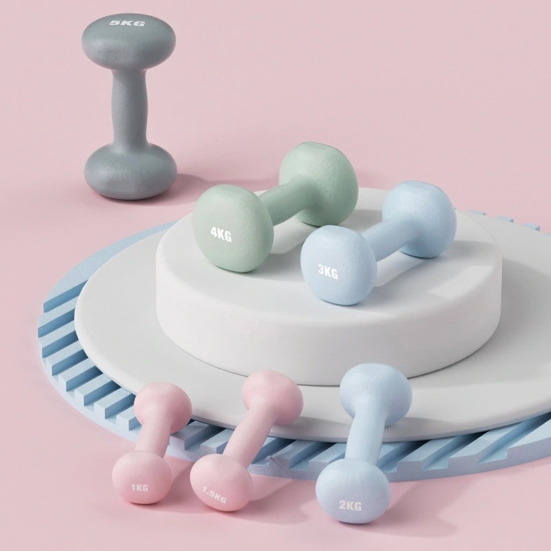 女性用のフピッカトネスですか子の給食用トレーニング小型ダンベル暮らしの男性用トレーニング用プラスチックわで顶れた家庭用フィットネス器具无垢ヤリングn 1 kg全長は15 cm /ボー30%までに制限