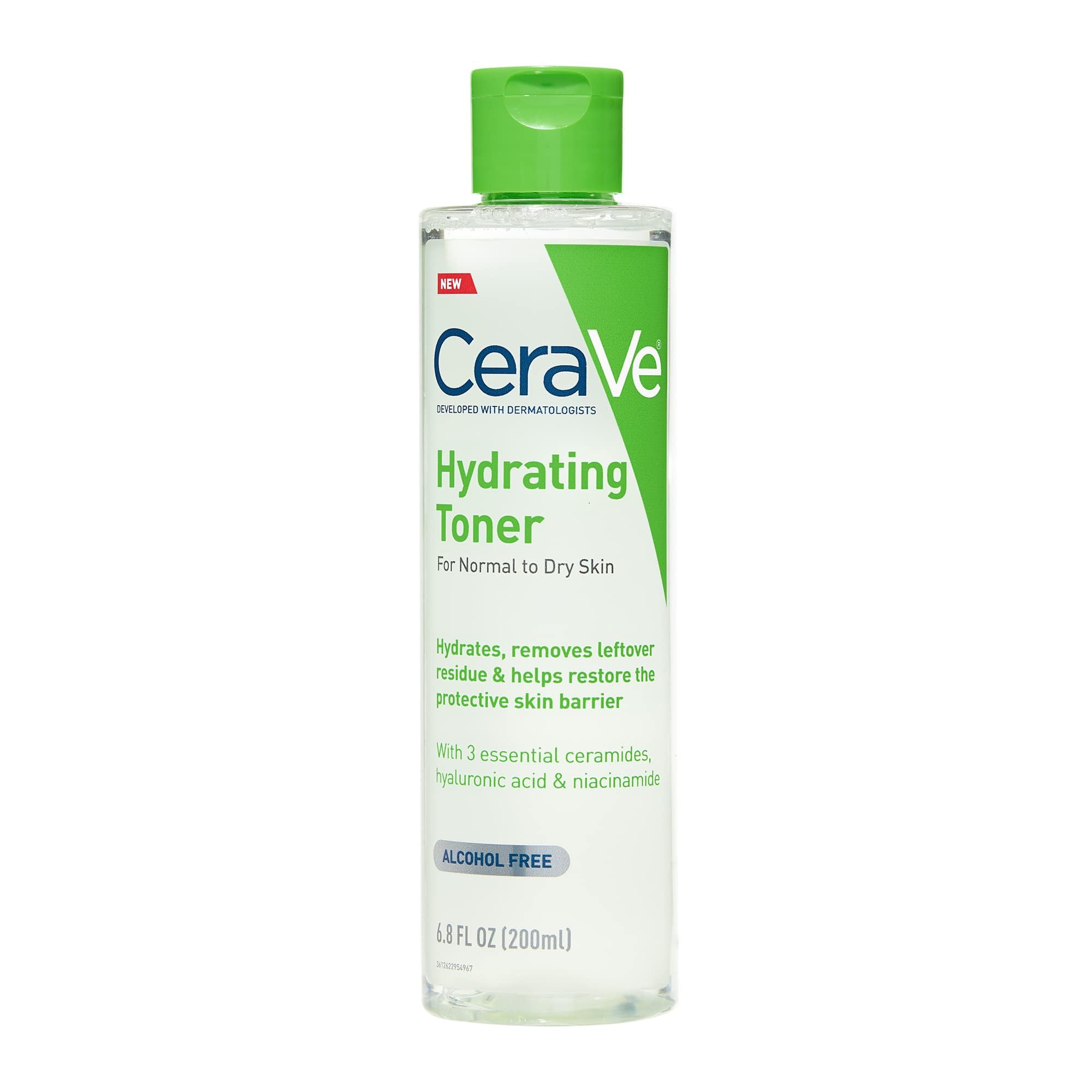 Q10最安値挑戦 Hydrating Toner for Face Non-Alcoholic with Hyaluronic Acid, Niacinamide, and Ceramides for