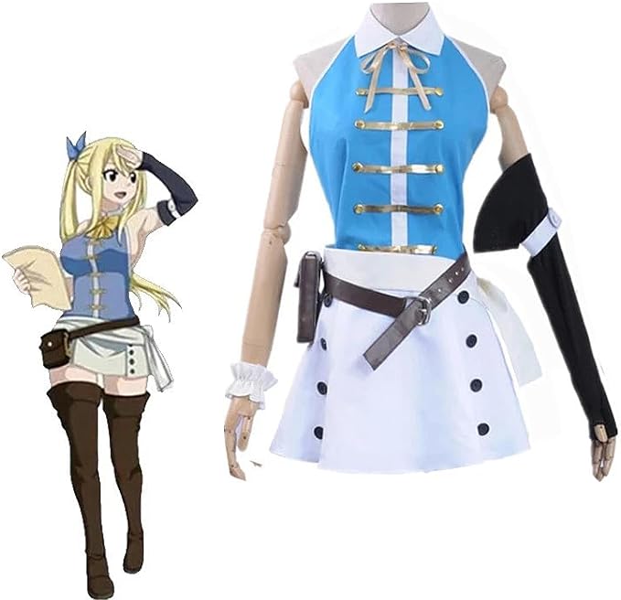 ルーシィハートフィリア コスプレ衣装 FAIRY TAIL FT フェアリーテイル Lucy コスチューム服