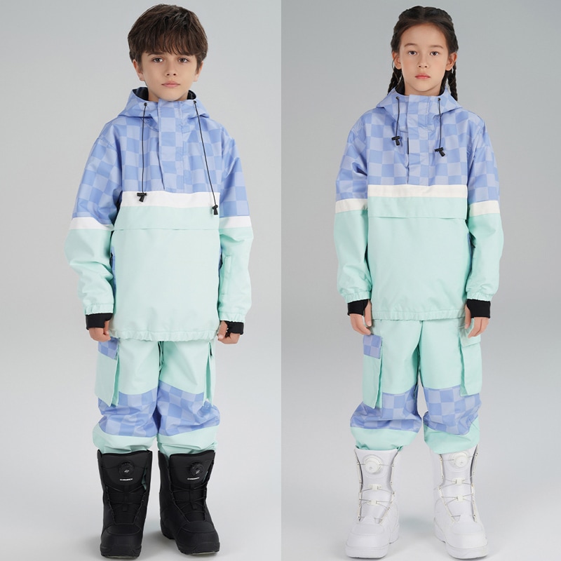 [迅速な出荷] 子供 スノーボード ウェア キッズ スキー ウェア スノーパンツ スノーボードウェア 撥水 防風 保温 上下セット 雪遊び 男女兼用