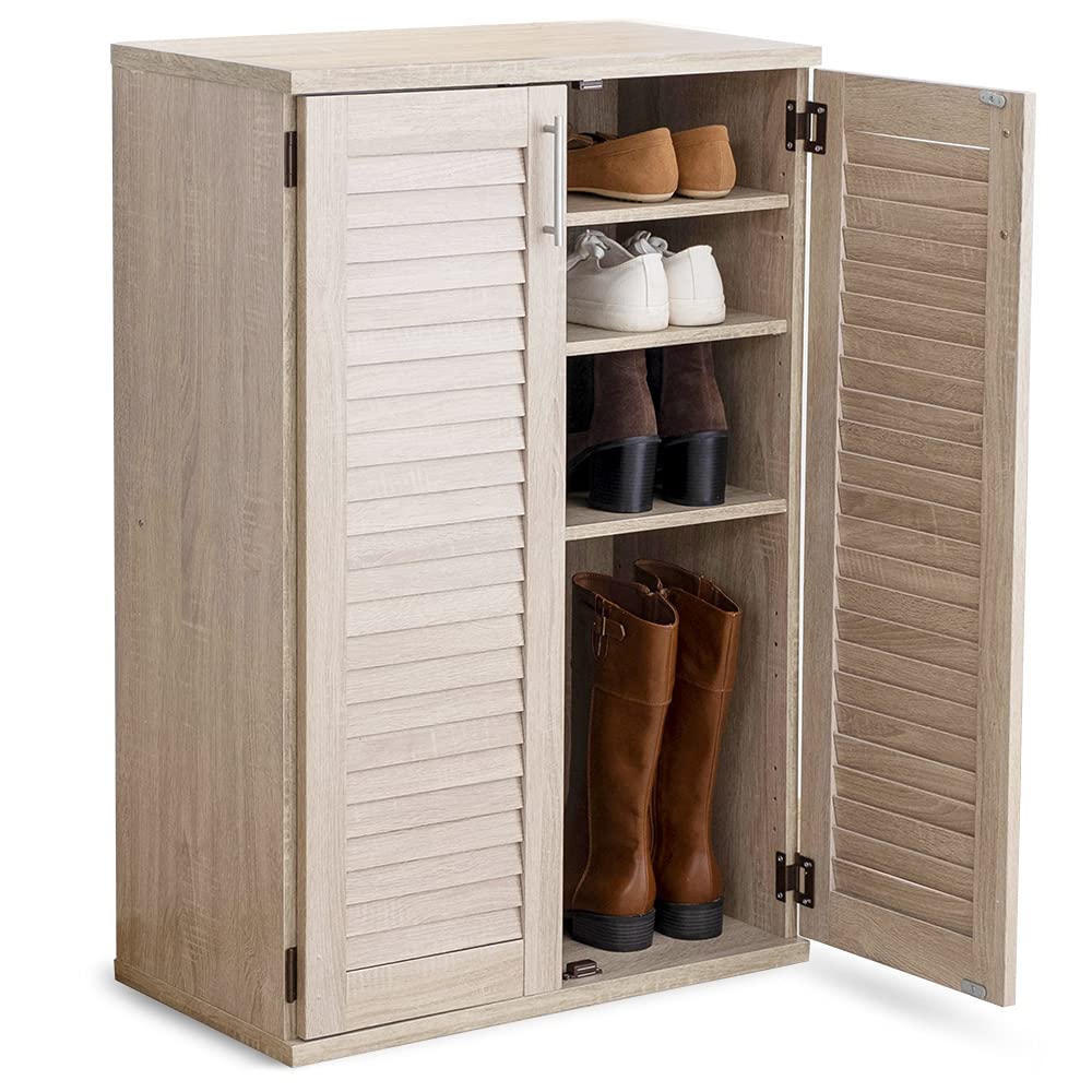 ルーバーシューズボックス 98943 ホワイト