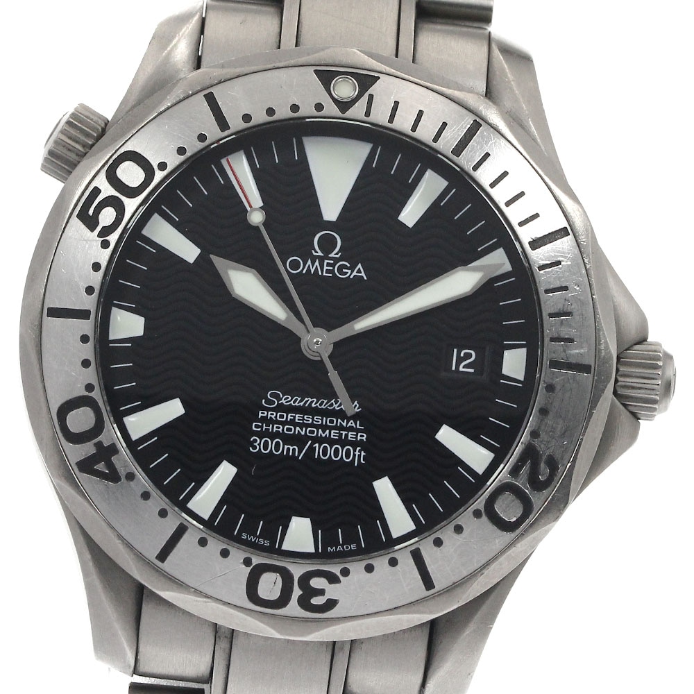 オメガ OMEGA 2231.50 シーマスター300 デイト 自動巻き メンズ 保証書付き_888700【中古】