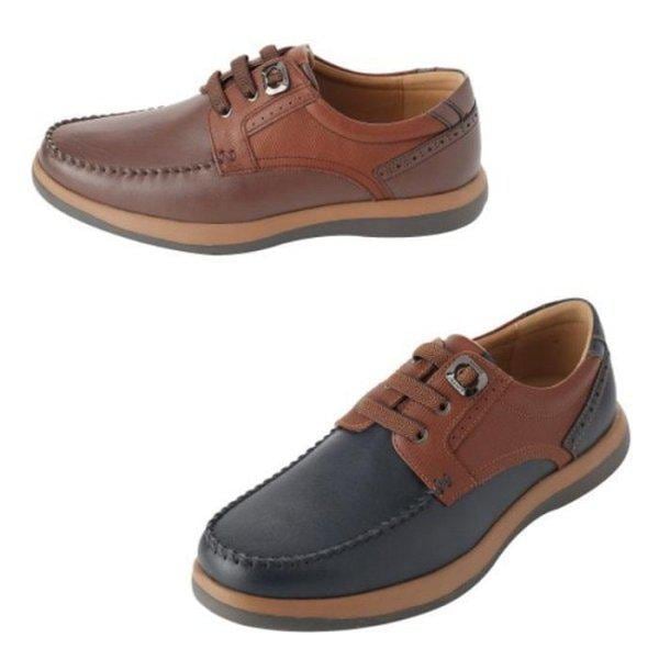 HC06 男性用軽量バンディングボートシューズ LCMC87U413 (12566393)