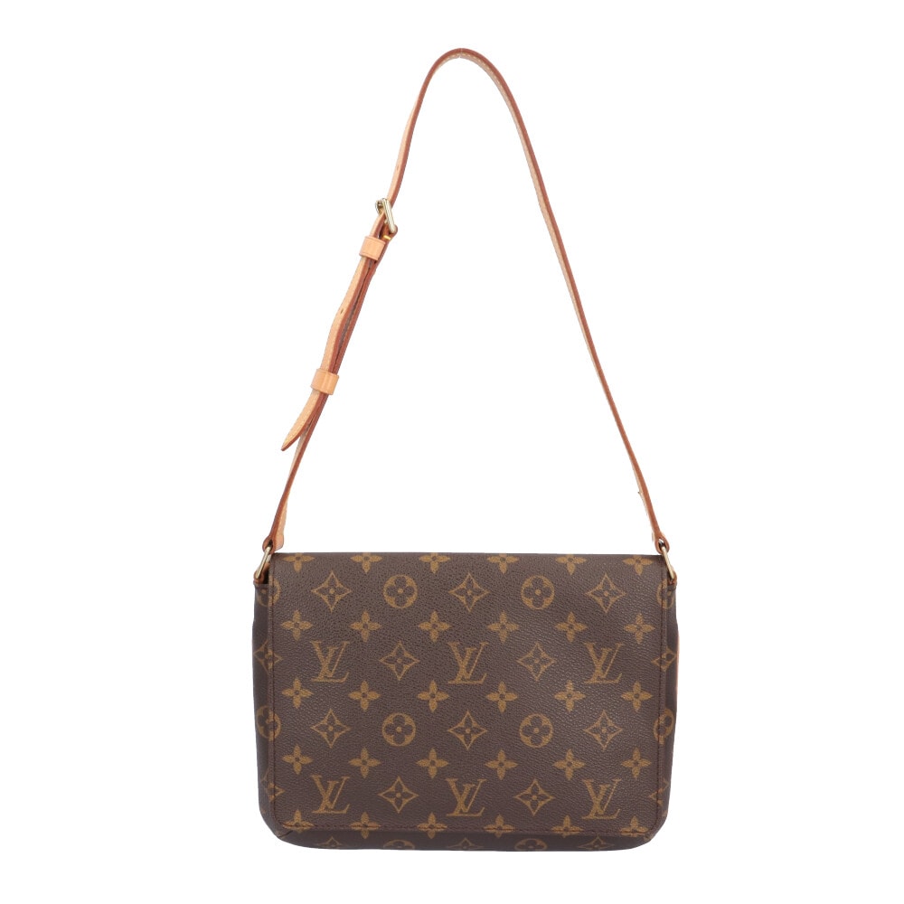 ルイヴィトン ミュゼットタンゴ ショート モノグラム ショルダーバッグ モノグラムキャンバス M51257 ブラウン LOUIS VUITTON 中古