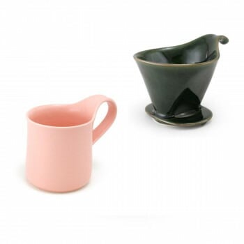 ZERO JAPAN（ゼロジャパン） ドリッパー＆カフェマグセット ドリッパートレイ付 DMZ-16 AGN/PI