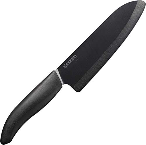 【Amazon.co.jp限定】 京セラ セラミック 黒刃 包丁 軽く 鋭く キレイに切れる 包丁 三徳 16cm 硬いから切れ味が長く続く サビない素材 よく切れる 食洗機 除菌漂白 OK セラミッ