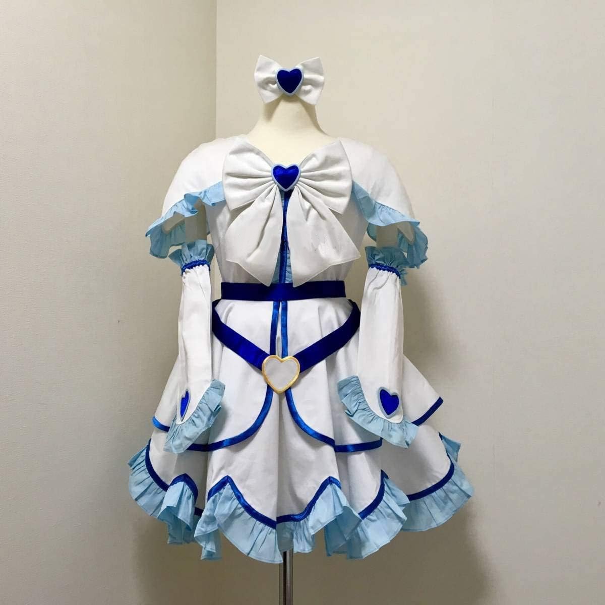 即納 一部在庫あり ふたりはプリキュア MaxHeart キュアホワイト きゅあほわいと 雪城ほのか ゆきしろほのか コスプレ衣装