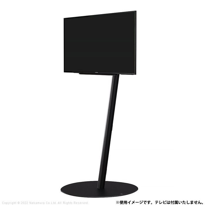 WALL インテリアテレビスタンド A2 ハイタイプ フラットベース WLTVL5-F-SB