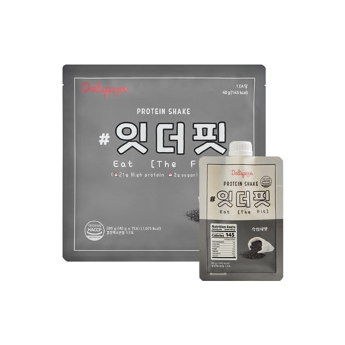 デリスプーンイットザフィットプロテインシェイク1週間プラン黒ごま味 5,069円