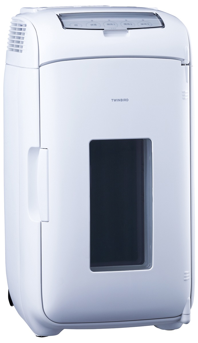 ツインバード 13L コンパクト電子保冷保温ボックス(ホワイト) HREB07W
