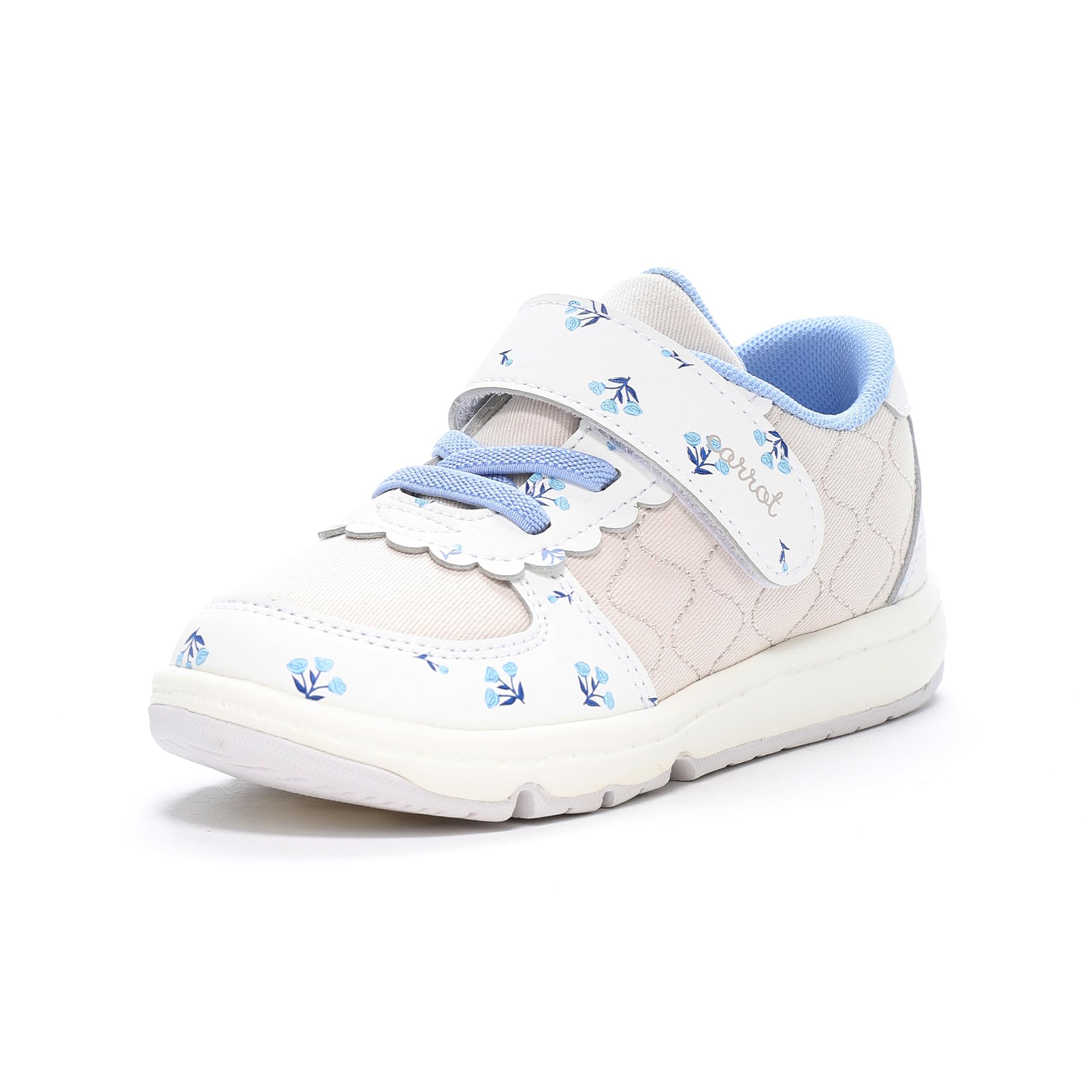 [キャロット] スニーカー CR C2368 キッズ アイボリー 17.5 cm 2E