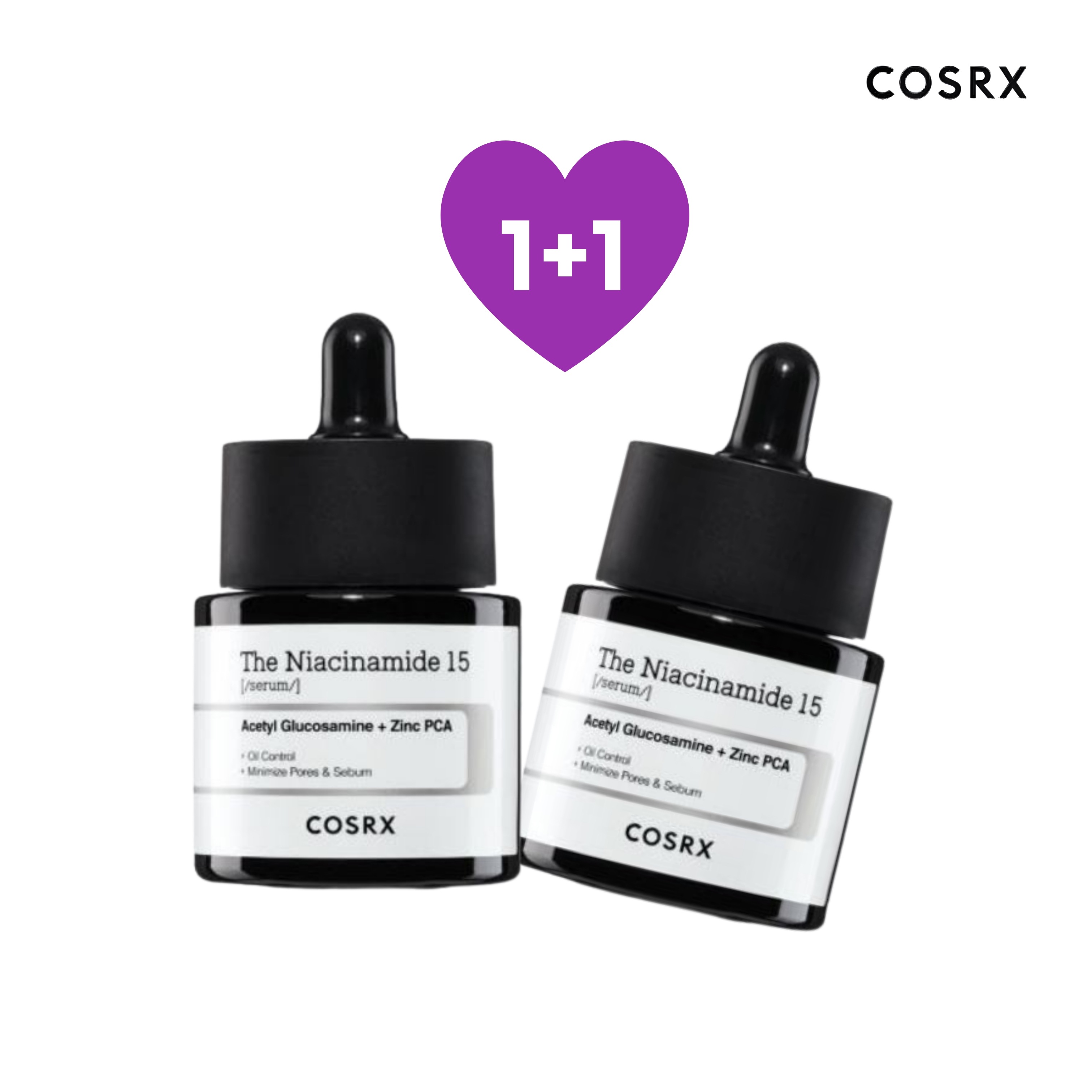 [1+1ベスト] ナイアシンアミド15 セラム/トラブルケア 皮脂 油分 20mlX2