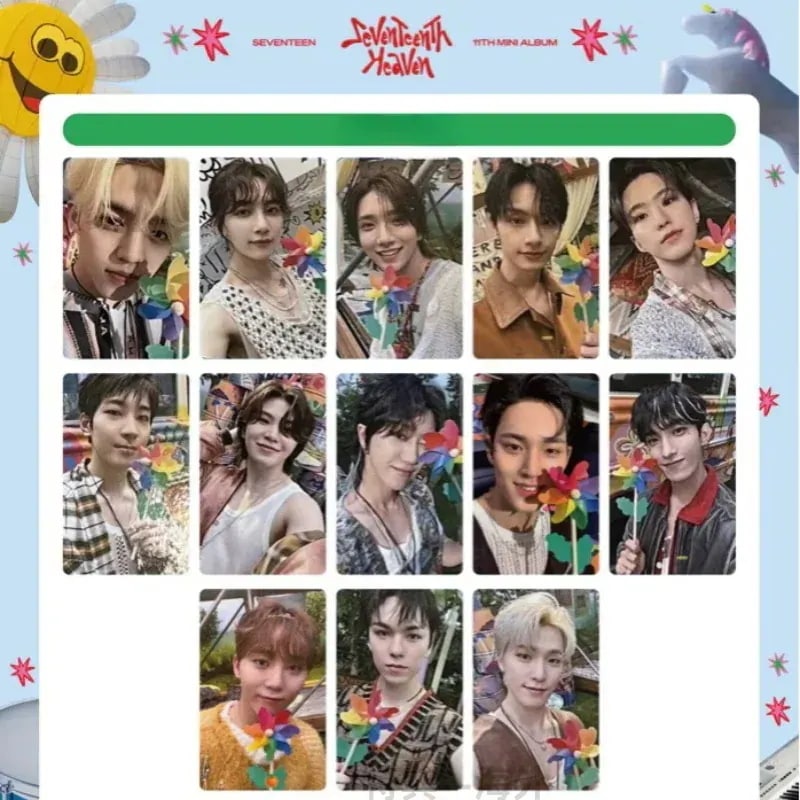 SEVENTEEN 11th Mini HEAVEN 特典 メンバー選択