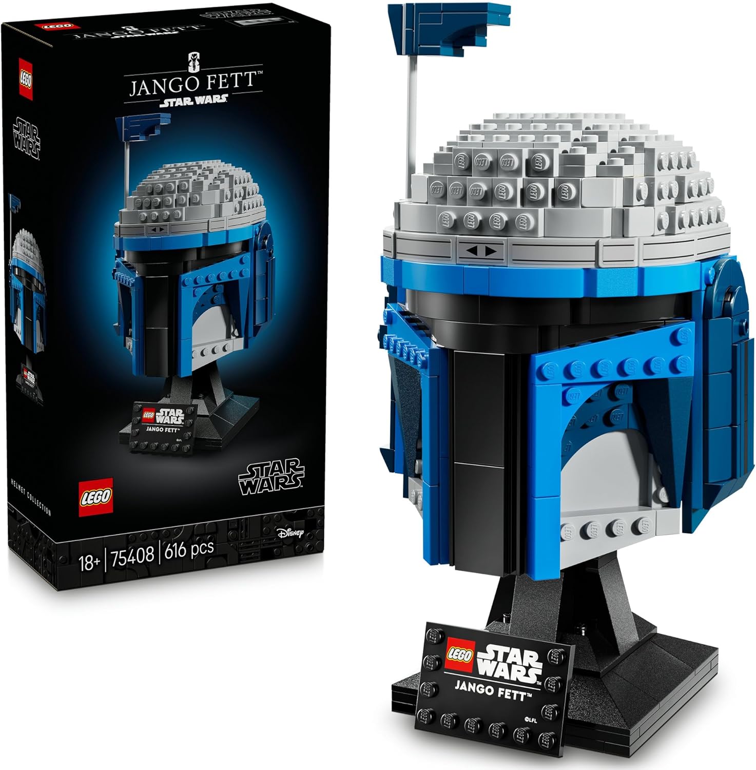 レゴ LEGO スター・ウォーズ ジャンゴ・フェット(TM) ヘルメット 75408 おもちゃ 玩具 誕生日 プレゼント ブロック 男性 女性 宇宙 フィギュア グッズ