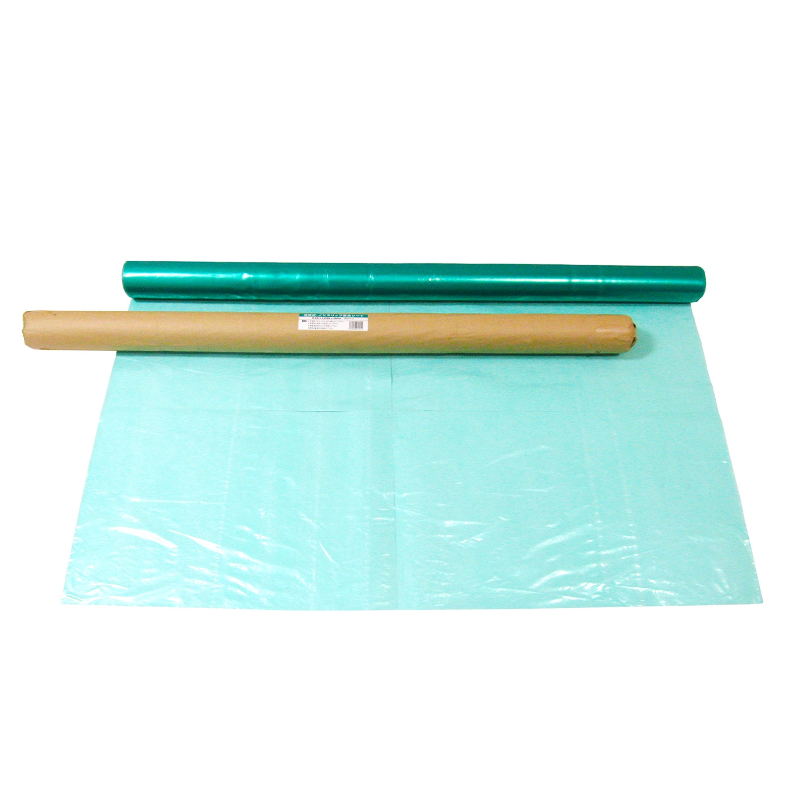 日大工業 ノンスリップ養生シート 0.05mm×1800ｍｍ×100ｍ 2本セット 000808 塗装シート 滑り止めシート 塗装用 法人様限定