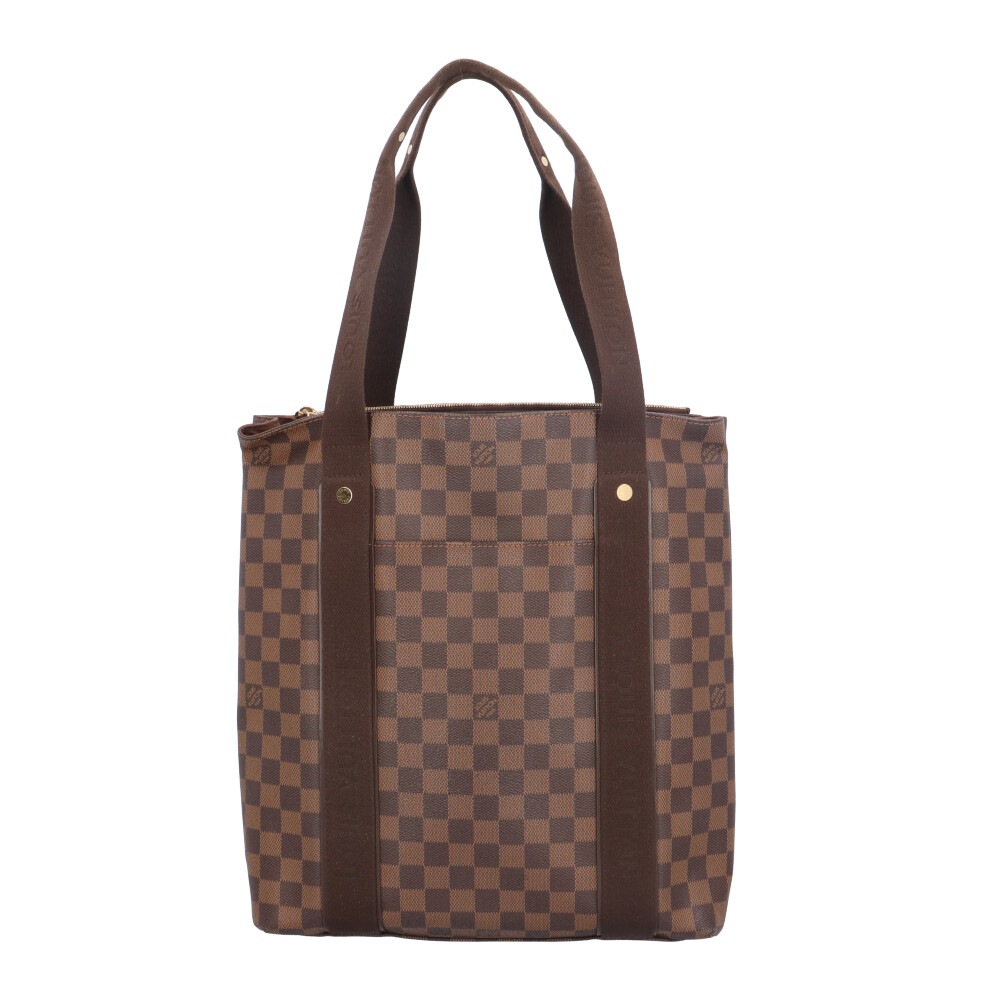 ルイヴィトン カバ ボブール ダミエ トートバッグ ダミエキャンバス N52006 ブラウン LOUIS VUITTON 中古