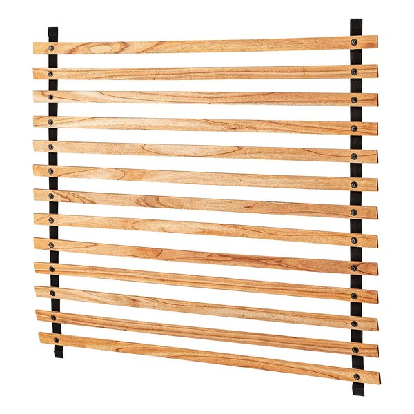 ロールパーテーション ワイド ブラウン W120×H113 チェーン含まず GT-885