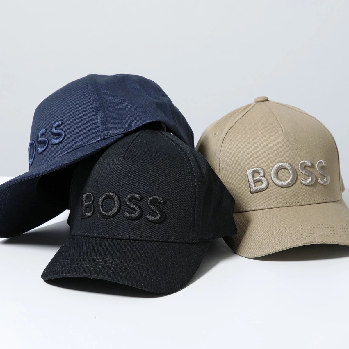 HUGO BOSS ヒューゴボス ベースボールキャップ Seth-Boss 50556418 メンズ コットンツイル ロゴ 刺繍 帽子 カラー3色