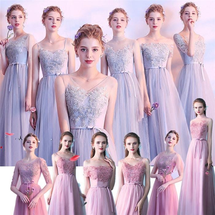 パーティードレス ブライズメイド 花嫁 ドレス ワンピース ロングドレス 結婚式 マリアージュ オーロラミディアム 卒業パーティー