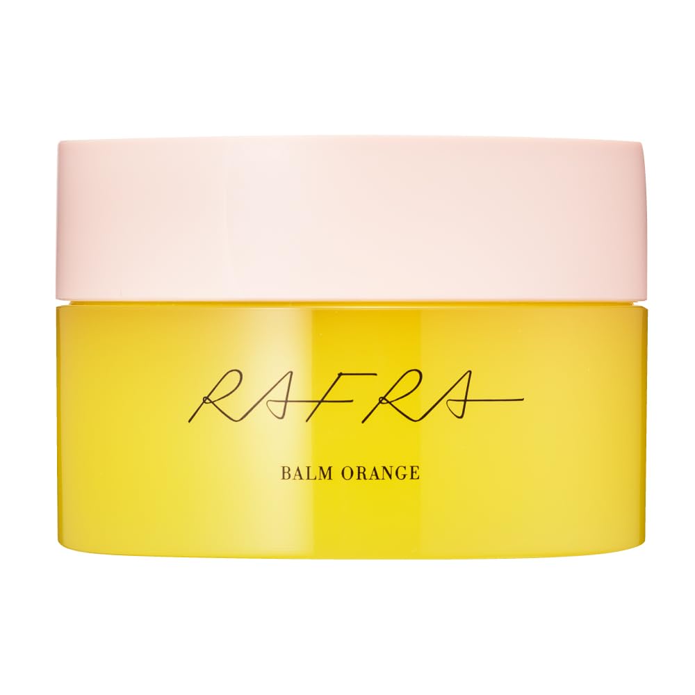 即日発送 【新処方】大容量 ラフラ クレンジングバーム バームオレンジ オレンジの香り 200g 天然由来成分99%以上配合 メイク落とし 洗顔 毛穴 対策 ダブル洗顔不要 まつエクOK バーム オレ