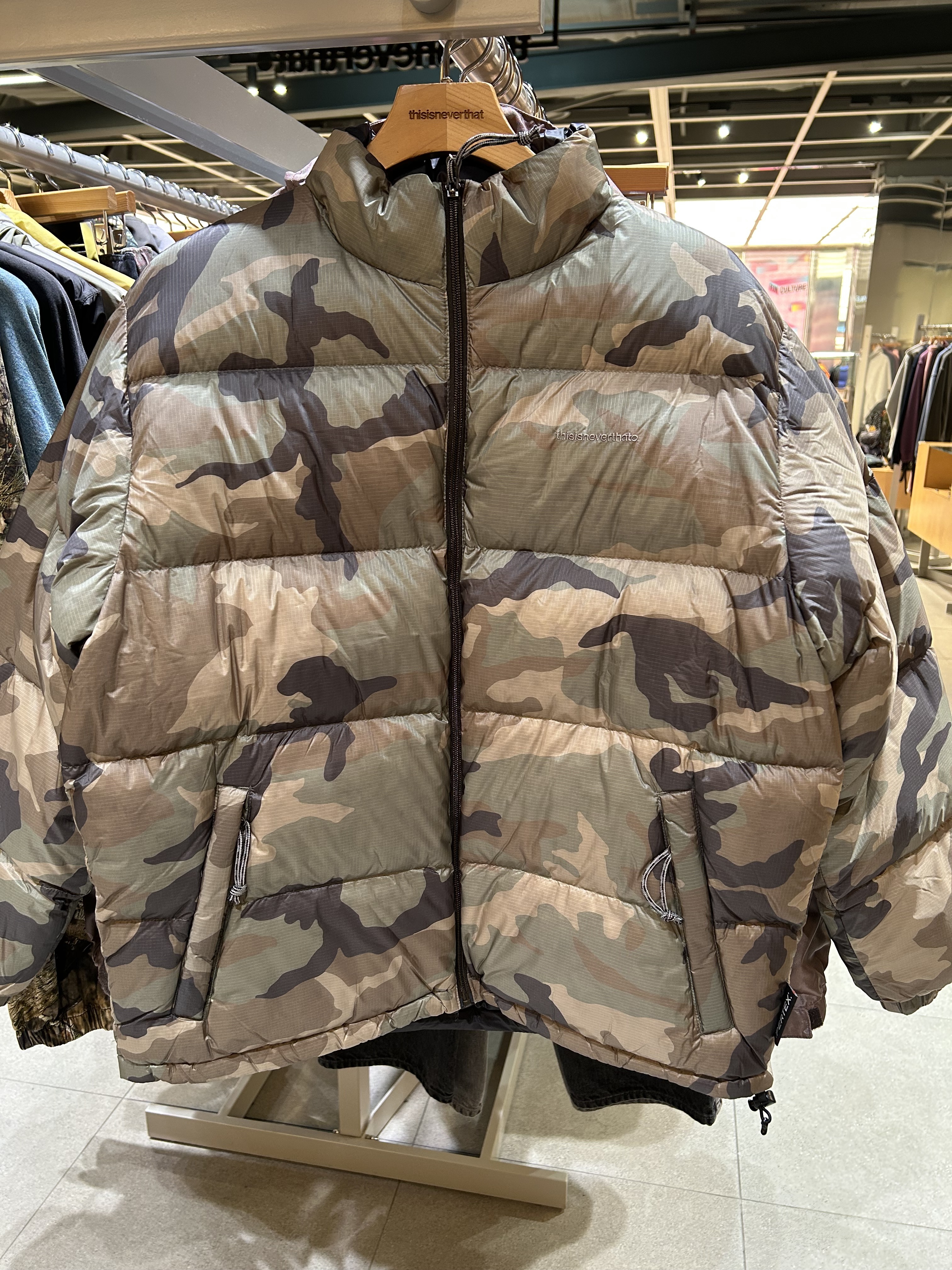 【THISISNEVERTHAT】 25FW PERTEX REVERSIBLE T DOWN JACKET : 3COLORS