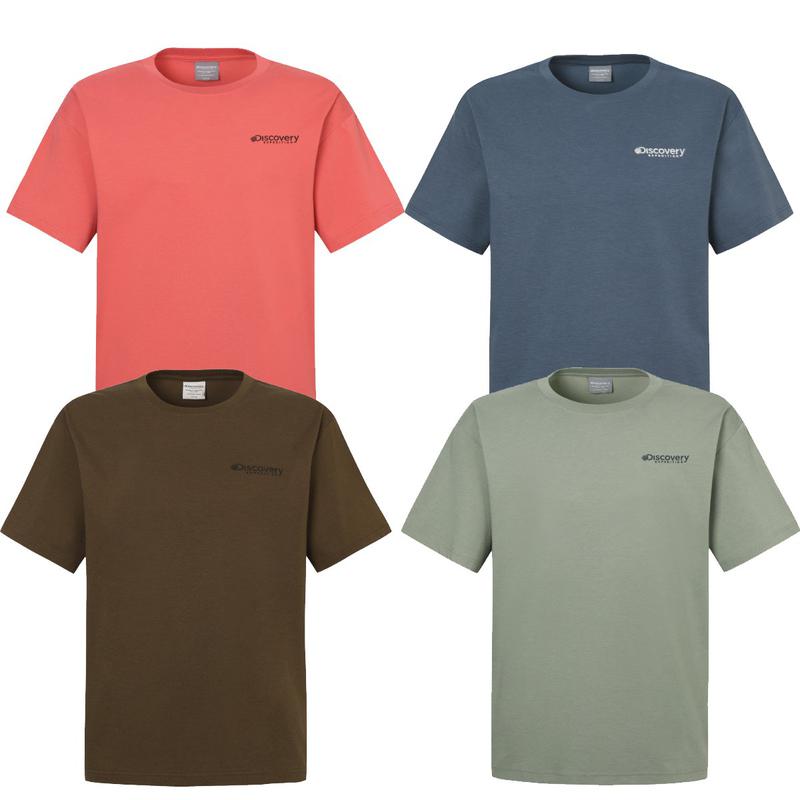 [25S/S] DXRS7G053 男女共用 フレッシュベント ウォッシング ペインティング グラフィック 半袖 Tシャツ 夏 Tシャツ
