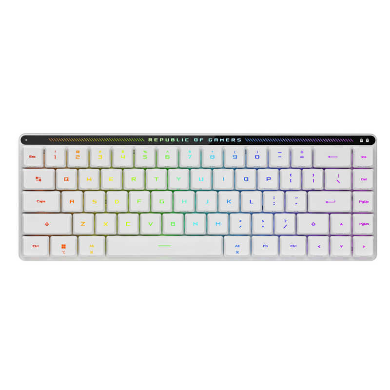 ASUS エイスース　ゲーミングキーボード KBROG RX OPTICAL「M603」 ホワイト　FALCHION/RX/OP/LP/RD/US 20,276円