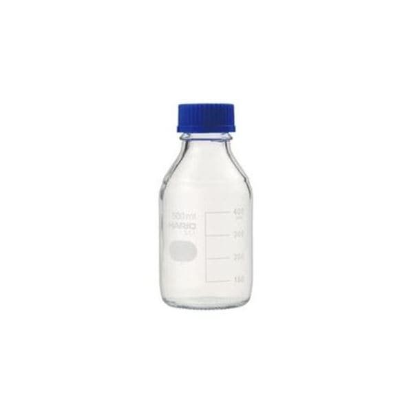 （まとめ）ねじ口瓶（青蓋付 HARIO） 500mL (×5セット)