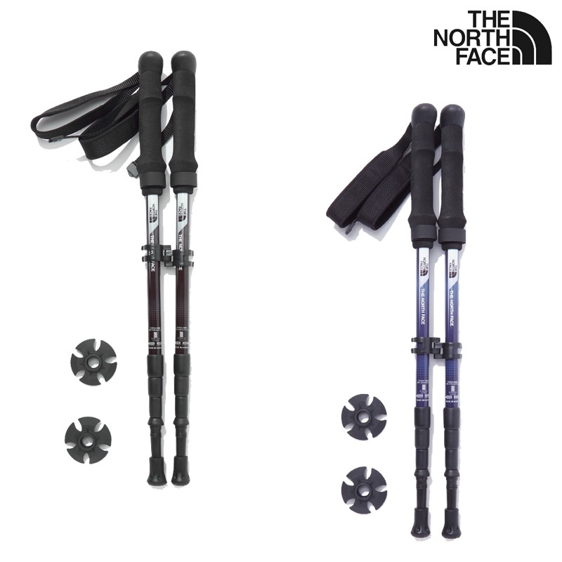 NA5SR00 4 STEP STICK SET 25SS 4段階長さ調節 トレッキングポール 登山ストック 軽量 アウトドア ハイキング ウォーキング 二本組 旅行キャンプにも便利に 山歩き用